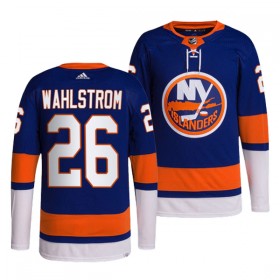 New York Islanders Trikot Oliver Wahlstrom 26 Adidas Royal Authentic - Herren